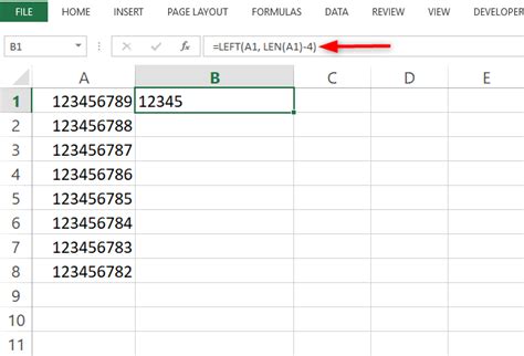 copy last 4 digits in excel|capture last 4 digits in cell .